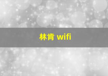 林肯 wifi